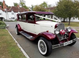 Vintage wedding car hire in Letchworth
